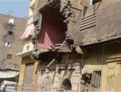إخلاء منزل من 3 طوابق بعد انهيار جزئي بقها دون خسائر بشرية