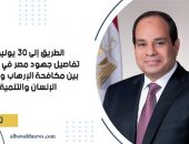 الطريق إلى 30 يونيو .. تفاصيل جهود مصر في مكافحة الإرهاب وحقوق الإنسان والتنمية